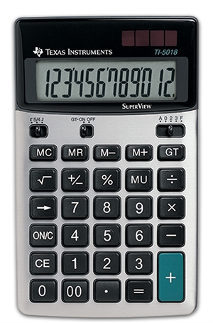 Calculatrice de bureau Texas Instruments TI-5018 SV